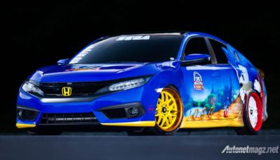 Honda Civic Turbo Dibalut Livery Sonic, Yes or No? Honda Civic Turbo Dibalut Livery Sonic, Yes or No?