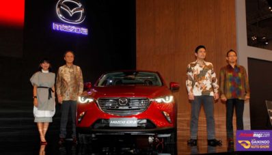 Mazda CX-3 Lakukan Preview di GIIAS 2016 Mazda CX-3 Lakukan Preview di GIIAS 2016