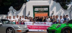 peserta touring porsche club indonesia ke cirebon