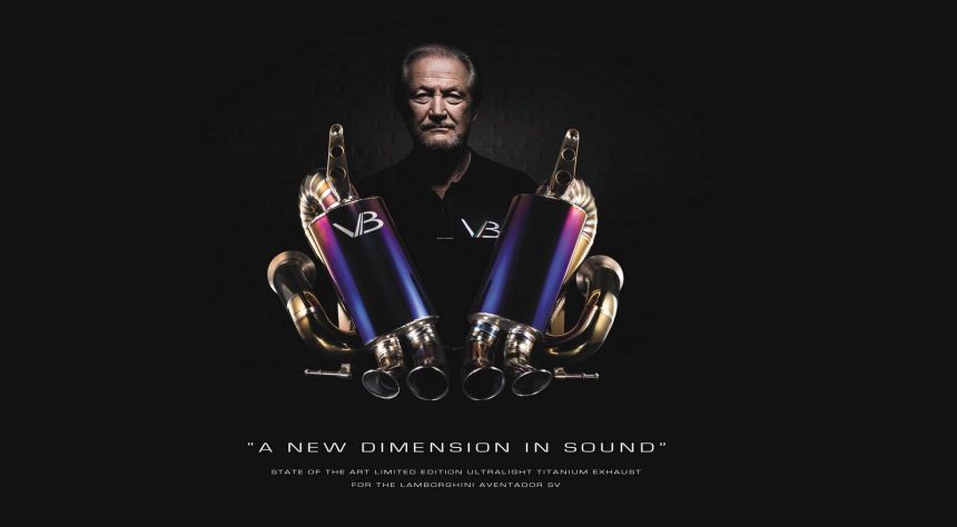 Valentino Balboni Rintis Merek Knalpot VB Khusus Lamborghini Valentino Balboni Rintis Merek Knalpot VB Khusus Lamborghini