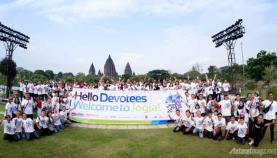 Rayakan 1 Tahun Komunitas HR-V Devotee Indonesia dengan JamNas di Jogja