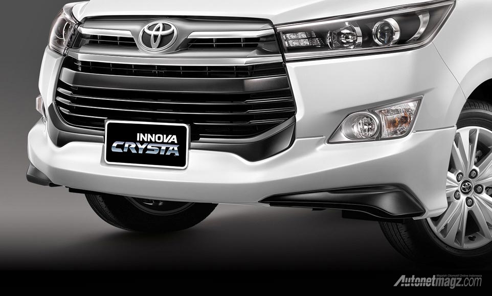 Toyota, bodykit-all-new-innova-crysta: Toyota Innova Diluncurkan di Thailand Dengan Fitur Lebih Lengkap