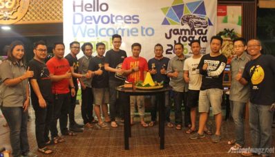Rayakan 1 Tahun Komunitas HR-V Devotee Indonesia dengan JamNas di Jogja