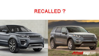 Land Rover Recall Discovery Sport dan Evoque Land Rover Recall Discovery Sport dan Evoque
