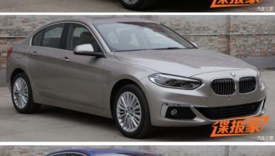 BMW 1-Series Sedan Akan Serang Pasar China Tahun 2017 BMW 1-Series Sedan Akan Serang Pasar China Tahun 2017