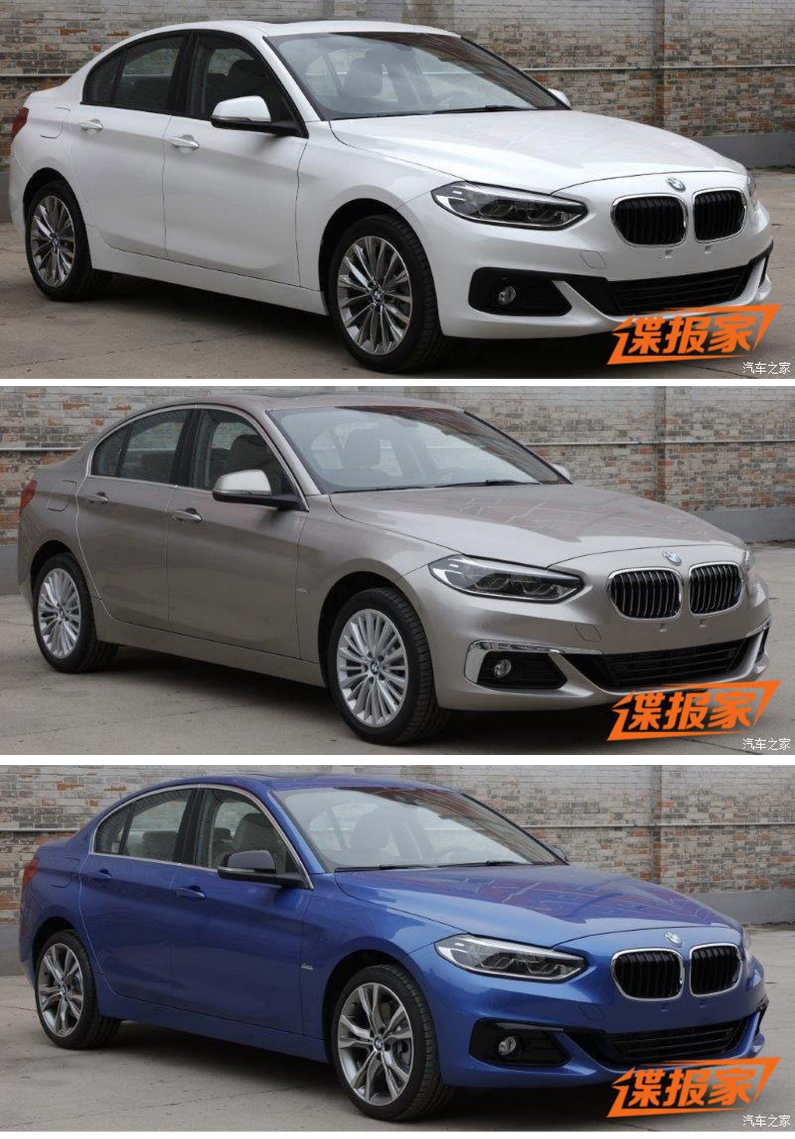 BMW, bmw 1 series sedan china: BMW 1-Series Sedan Akan Serang Pasar China Tahun 2017