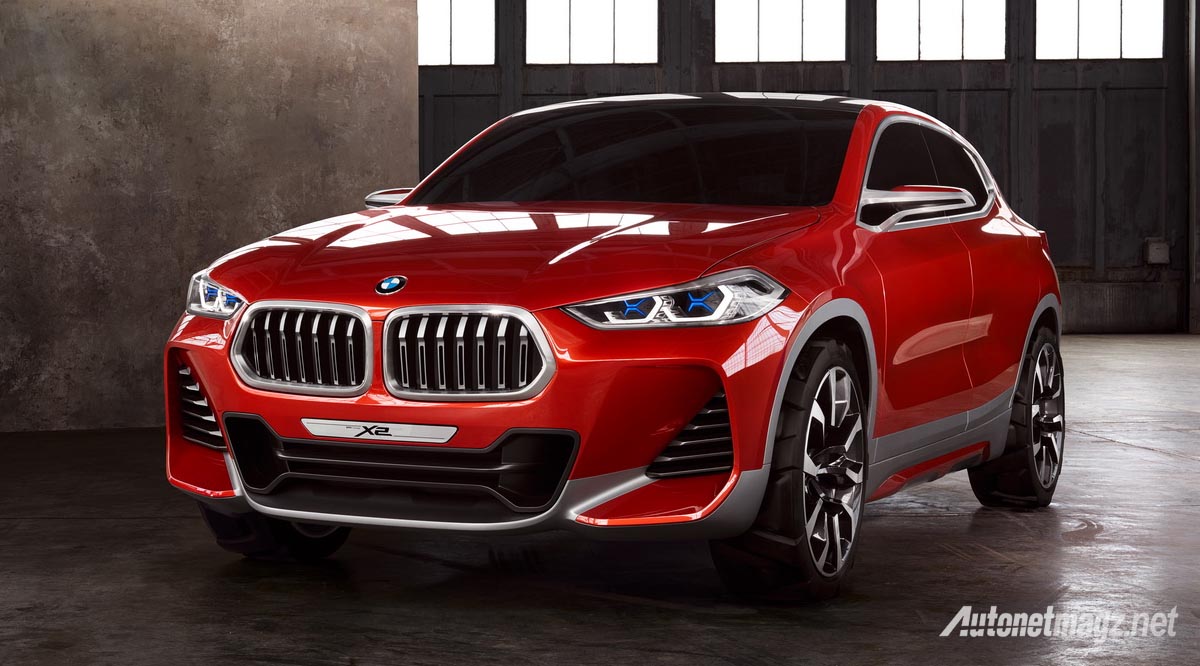 BMW, bmw-x2-concept: BMW X2 Concept : Saudara X1 Menampakkan Sosoknya