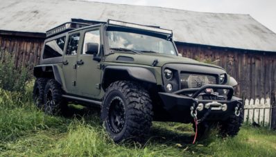 Ini Wujud Jeep Wrangler 6×6 buatan Rumah Modifikasi China! Ini Wujud Jeep Wrangler 6×6 buatan Rumah Modifikasi China!