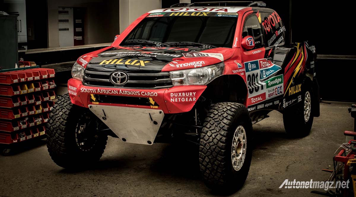 International, toyota hilux evo dakar rally: Toyota Hilux Evo, Andalan Untuk Reli Dakar 2017