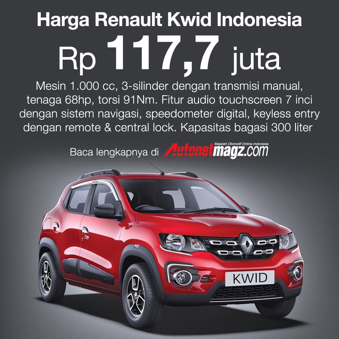 International, kwid: Renault Kwid Resmi Diluncurkan di Indonesia : Mobil Eropa Cuma 117 Jutaan?