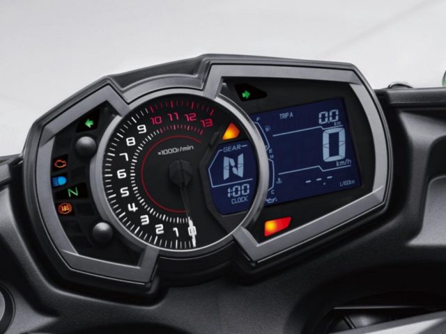 Berita, ninja-650-speedo: Kawasaki Ninja 650 terbaru diperkenalkan di INTERMOT 2016