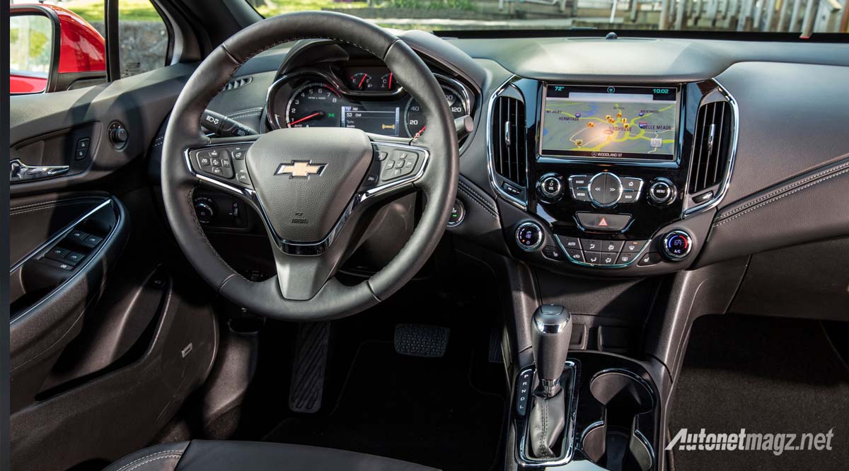 Chevrolet, chevrolet-cruze-2017-interior: Chevrolet Cruze RS Siap Pasang Mesin Turbo Diesel 136 hp
