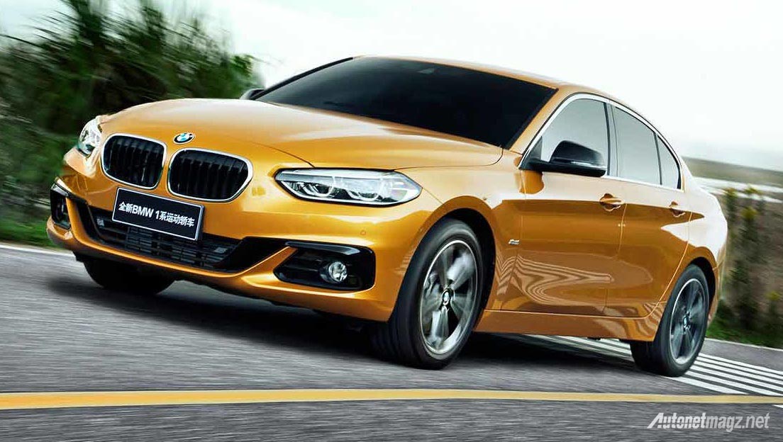 BMW, bmw-1-series-sedan-yellow: BMW 1-Series Sedan, Akhirnya 1-Series Jadi Makin Kece