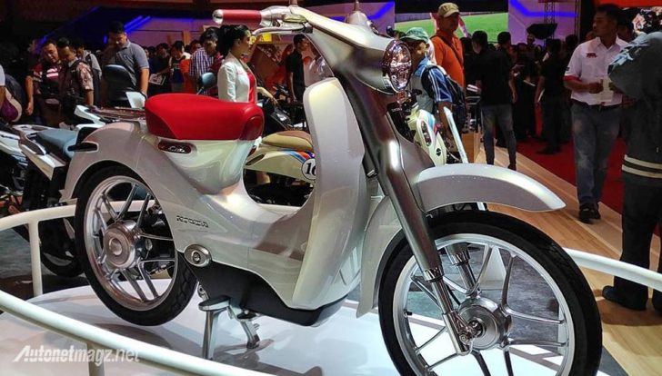 Honda Ev Cub At Imos 2016 Autonetmagz Review Mobil Dan Motor Baru