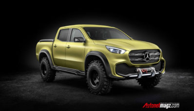 Pikup Mercedes Benz X Class Mulai Terkuak Pikup Mercedes Benz X Class Mulai Terkuak