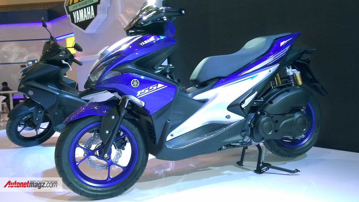International, yamaha-aerox-155-tipe-sporty: Yamaha Aerox 155 Diluncurkan Dengan Mesin NMax
