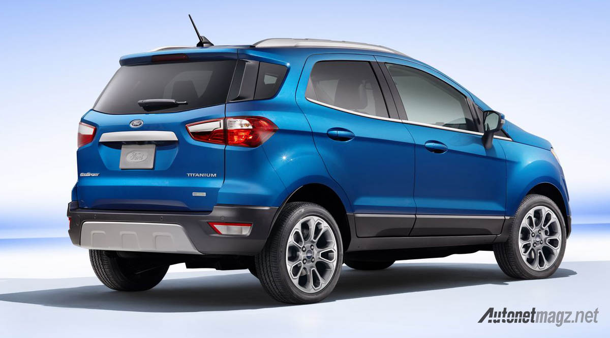 Ford, ford-ecosport-facelift-rear: Ford EcoSport Facelift, Tingkatkan Teknologi dan Tanggalkan Konde