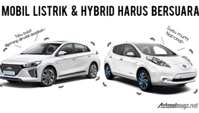 NHTSA Mobil  Listrik  dan Hybrid Wajib Bersuara  Mulai 2021 