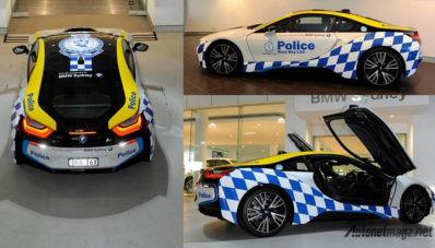 BMW i8 Lengkapi Armada Kepolisian Australia