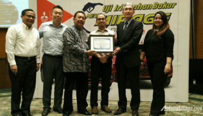 Mitsubishi Mirage Torehkan Efisiensi BBM Hingga 24 Km/Liter