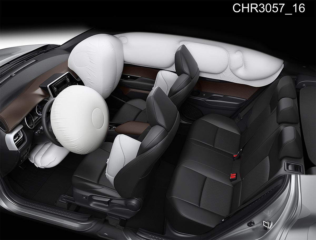 International, safety-toyota-c-hr: Akhirnya Toyota C-HR Pamerkan Ruang Belakang dan Bagasinya
