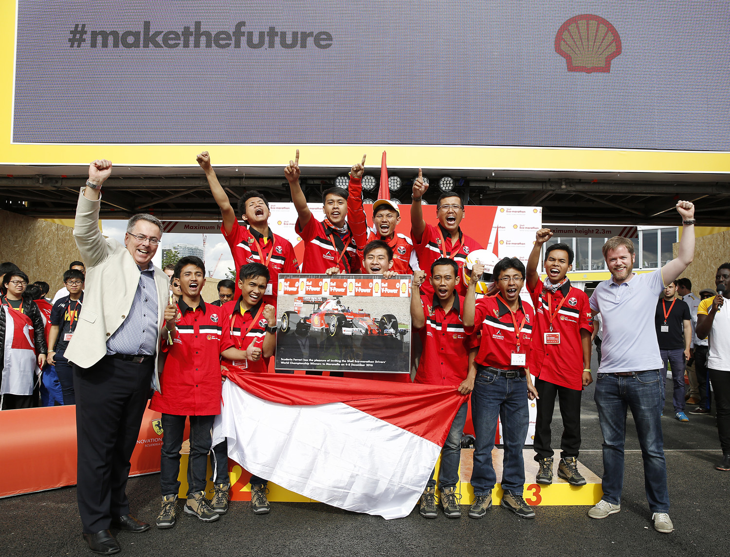 International, Make The Future London 2016: Juara Shell Eco Marathon Sambangi Markas Ferrari