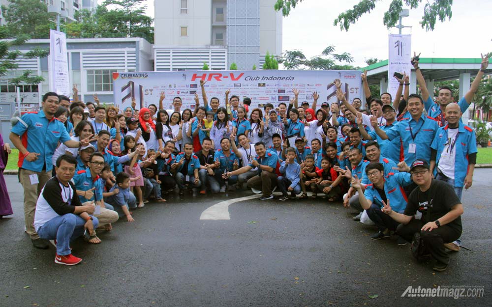 Klub dan Komunitas, Komunitas pengguna dan pemilik Honda HR-V yang tergabung dalam HCI HR-V Club Indonesia: HR-V Club Indonesia Rayakan Ulang Tahun Pertama dengan Semangat Kekeluargaan