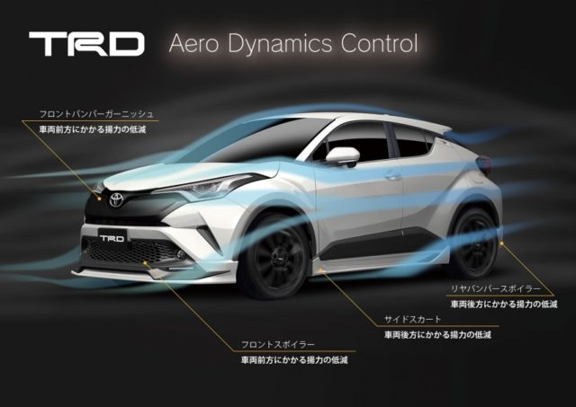 Merek Mobil, chr 4: Toyota C-HR Mendapatkan Sentuhan TRD di Jepang !