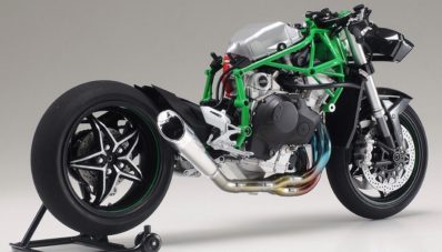 Tamiya Rilis Model Kit Kawasaki Ninja H2R Skala 12, Sikat!