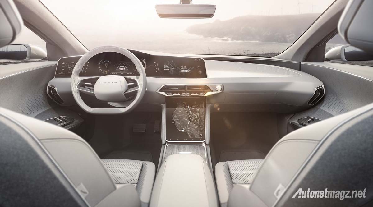 International, lucid air interior: Lucid Air, Sedan Listrik 1.000 hp Siap Mengganggu Kiprah Tesla