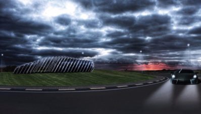 Monumen Juara Kontes Arsitektur Lamborghini Siap Dipajang Monumen Juara Kontes Arsitektur Lamborghini Siap Dipajang
