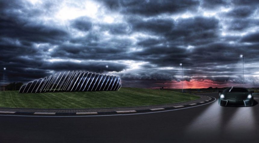 Monumen Juara Kontes Arsitektur Lamborghini Siap Dipajang Monumen Juara Kontes Arsitektur Lamborghini Siap Dipajang