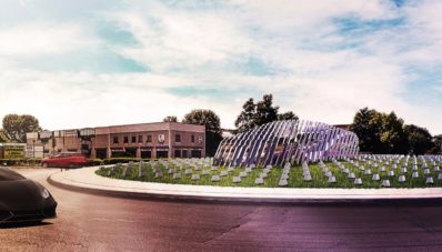 Monumen Juara Kontes Arsitektur Lamborghini Siap Dipajang Monumen Juara Kontes Arsitektur Lamborghini Siap Dipajang