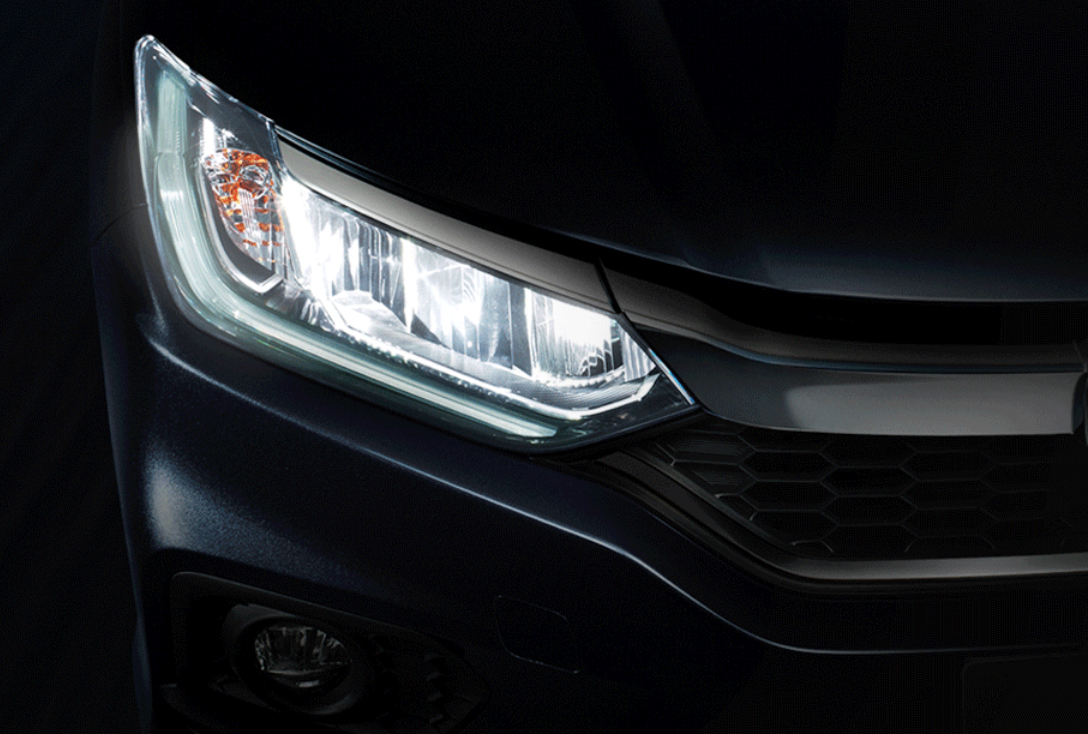 Honda, teaser honda city facelift headlamp: Teaser Honda City Facelift Muncul, Pinjam Muka Civic?