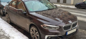 BMW 1 Series Sedan German spy shot 2017