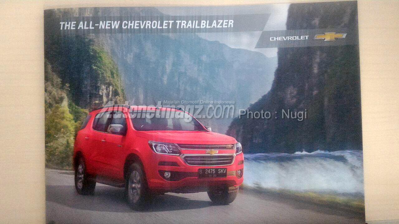 Chevrolet, Brosur The All New Chevrolet Trailblazer 2017 Indonesia: Bocoran Spesifikasi Chevrolet Trailblazer 2017 : Bertabur Fitur!