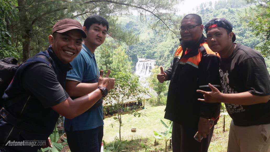 Klub dan Komunitas, Curug Malela Bandung: Indonesia NMax Community (INC) Turing Menikmati Indahnya Curug Malela