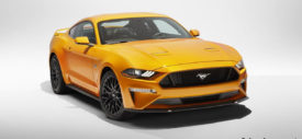 ford mustang facelift 2018 front