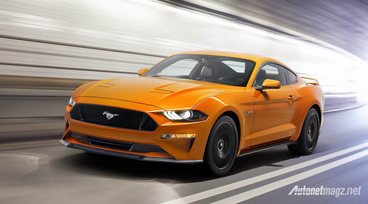 Ford, ford mustang facelift 2018 front: Ford Mustang Facelift 2018, Kece atau Memble?