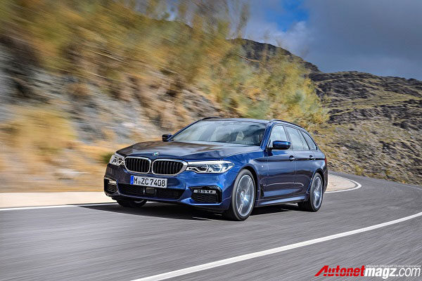 BMW, 2017-BMW-5-Series-touring-autonetmagz: BMW 5-Series Touring 2017 Dirilis, Lebih Ringan 100 Kg Dari Pendahulunya!