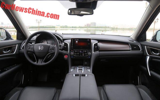 Honda, 2017 Honda Guangzhou Dongfeng Avancier URV interior: Honda URV Segera Meluncur Bulan Depan