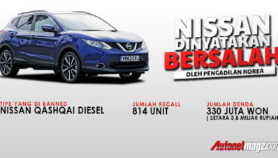 Skandal Emisi Qashqai : Nissan Diputuskan Bersalah! Skandal Emisi Qashqai : Nissan Diputuskan Bersalah!