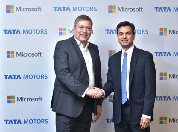 Berita, 2017 tata motor microsoft kolaborasi: Connected Car Experience : Bentuk Kerjasama Tata Motors dan Microsoft