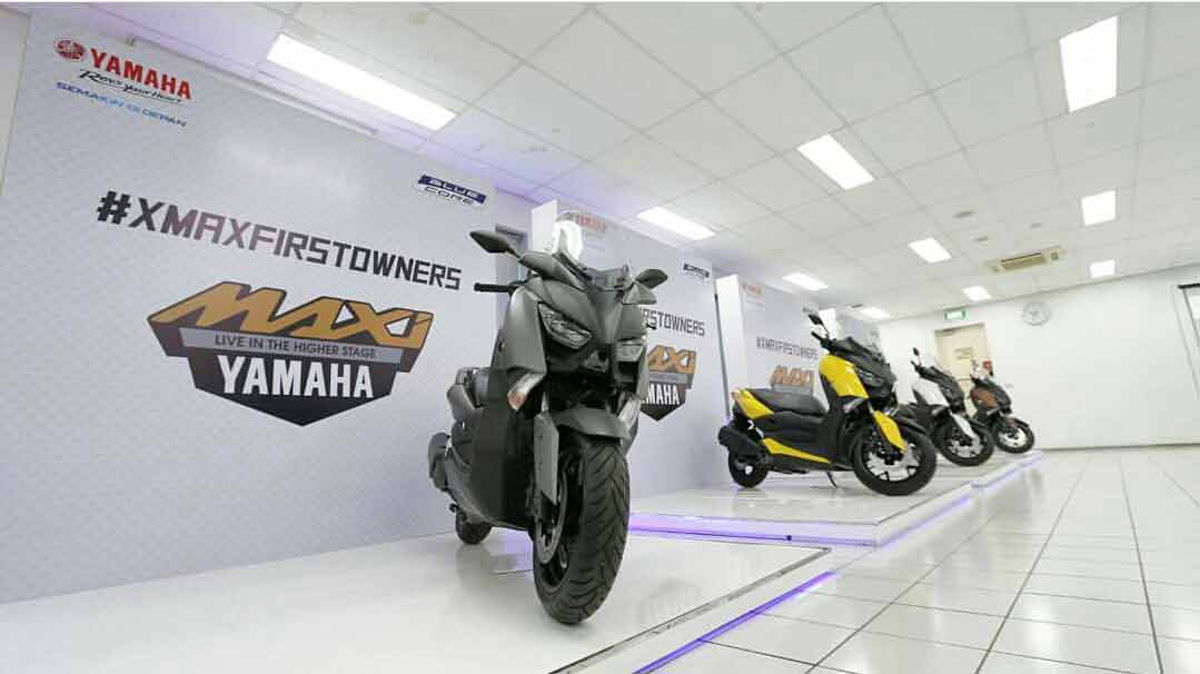 Berita, 2017-yamaha-factory-visit-xmax-first-owner-2: Calo Meracuni Inden Online Yamaha X-Max 250