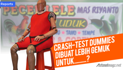 Crash-Test Dummies Akan Dibuat Lebih Gemuk Crash-Test Dummies Akan Dibuat Lebih Gemuk