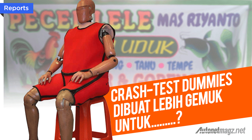 Berita, Crash-Test Dummies dibuat lebih gemuk fat dummy: Crash-Test Dummies Akan Dibuat Lebih Gemuk
