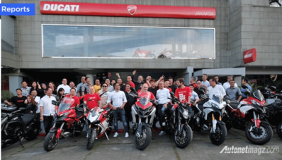CEO Ducati Datang ke Ducati Flagship Showroom Indonesia CEO Ducati Datang ke Ducati Flagship Showroom Indonesia