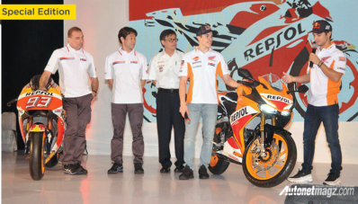 CBR 250 RR Repsol Edition Diluncurkan, Hanya 1000 Unit Saja CBR 250 RR Repsol Edition Diluncurkan, Hanya 1000 Unit Saja