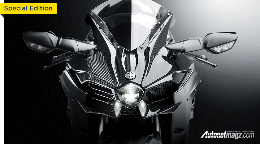 Kawasaki, Harga Kawasaki Ninja H2 Carbon Edition 2017: Kawasaki Ninja H2 Carbon Edition!