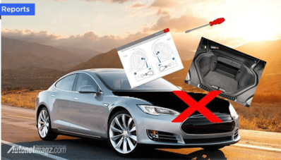 Ngeri, Siapa Saja Bisa Bagasi Tesla Hanya dengan Obeng Minus Dalam Keadaan Terkunci!